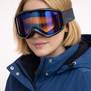Giro Charm Women’s Ski Goggles | Amber Lens | Anti-Fog
